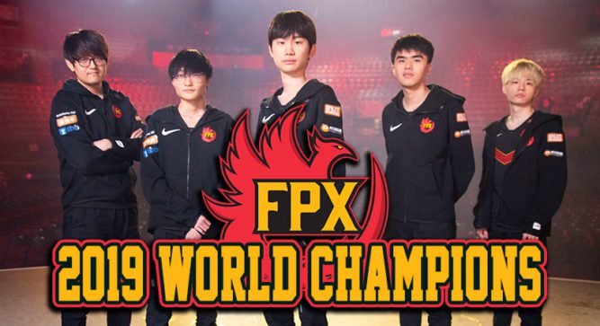 FPX, the 2019 League of Legends Worlds Champion
