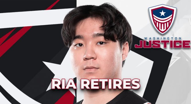 Washington Justice Ria retires from Overwatch League