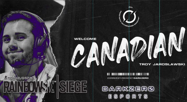 Canadian Joins DarkZero Esports Rainbow Six Siege