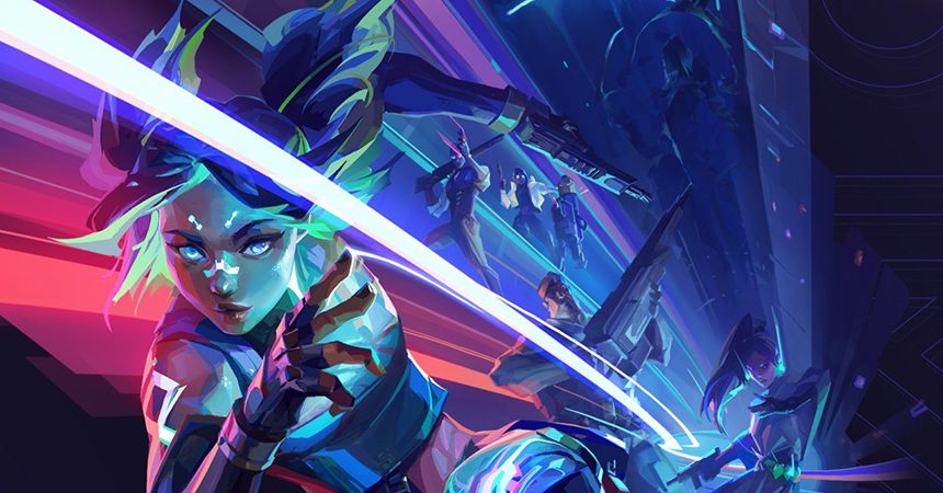 Neon VALORANT Agent